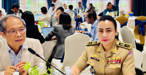 លោកជំទាវ ឧត្តមសេនីយ៍ឯក លឹម រស្មី អញ្ជើញចូលរួមក្នុងពិធីបើកសិក្ខាសាលាពិគ្រោះយោបល់លេីកទី២ ស្ដីពីសេចក្ដីព្រាងគោលនយោបាយជាតិ ស្ដីពីទេសន្តរប្រវេសន៍ការងារ ឆ្នាំ២០២៥-២០៣៤